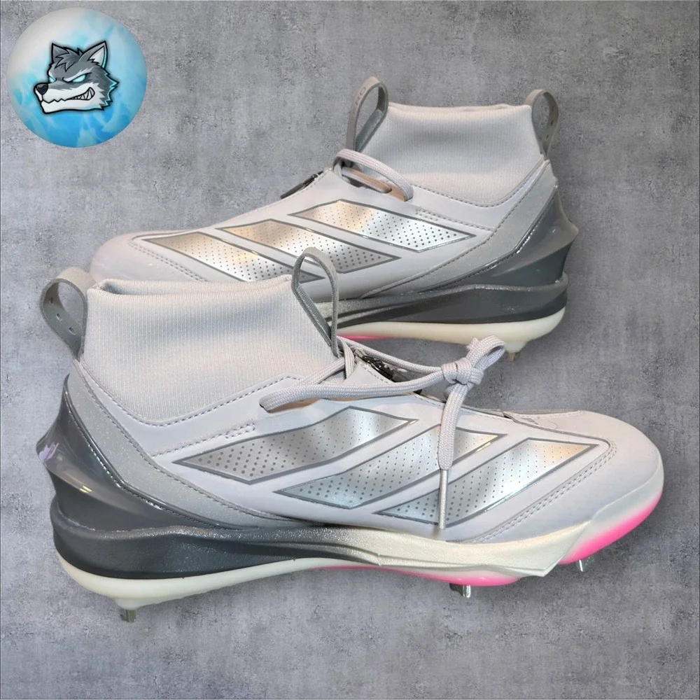 Adidas Adizero Impact+ 2.0 All Star Silver Mens 13 Baseball Cleats JH6718 New